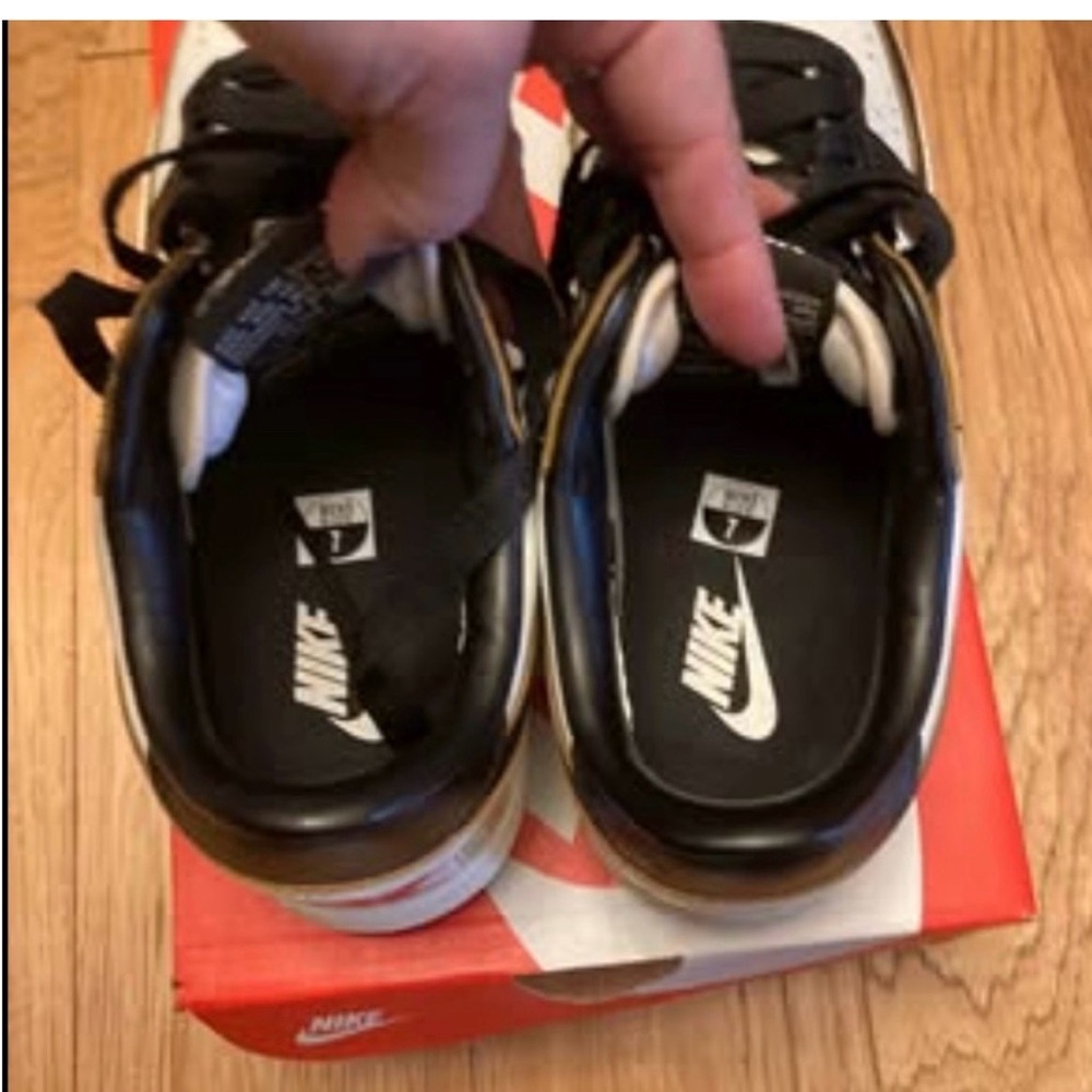 NIKE TERMINATOR LOW PRM Lowtop Black|white Men’s size 7 Womens size 8.5 - Picture 5 of 8